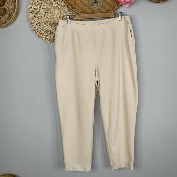 J Jill Pull On Corduroy Pants Womens Xl 